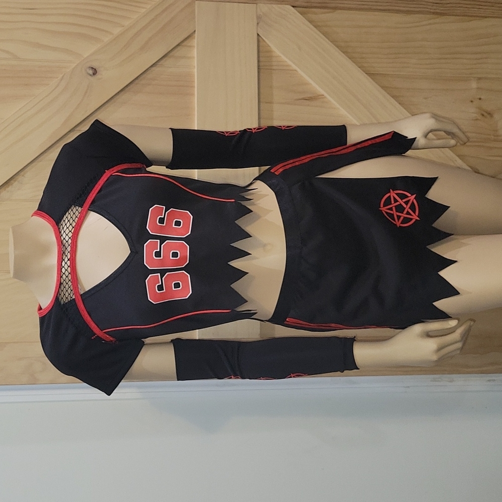 NWT |Trickz N'Treatz Dolls Kill Hell of a Huddle Football Halloween Costume| M